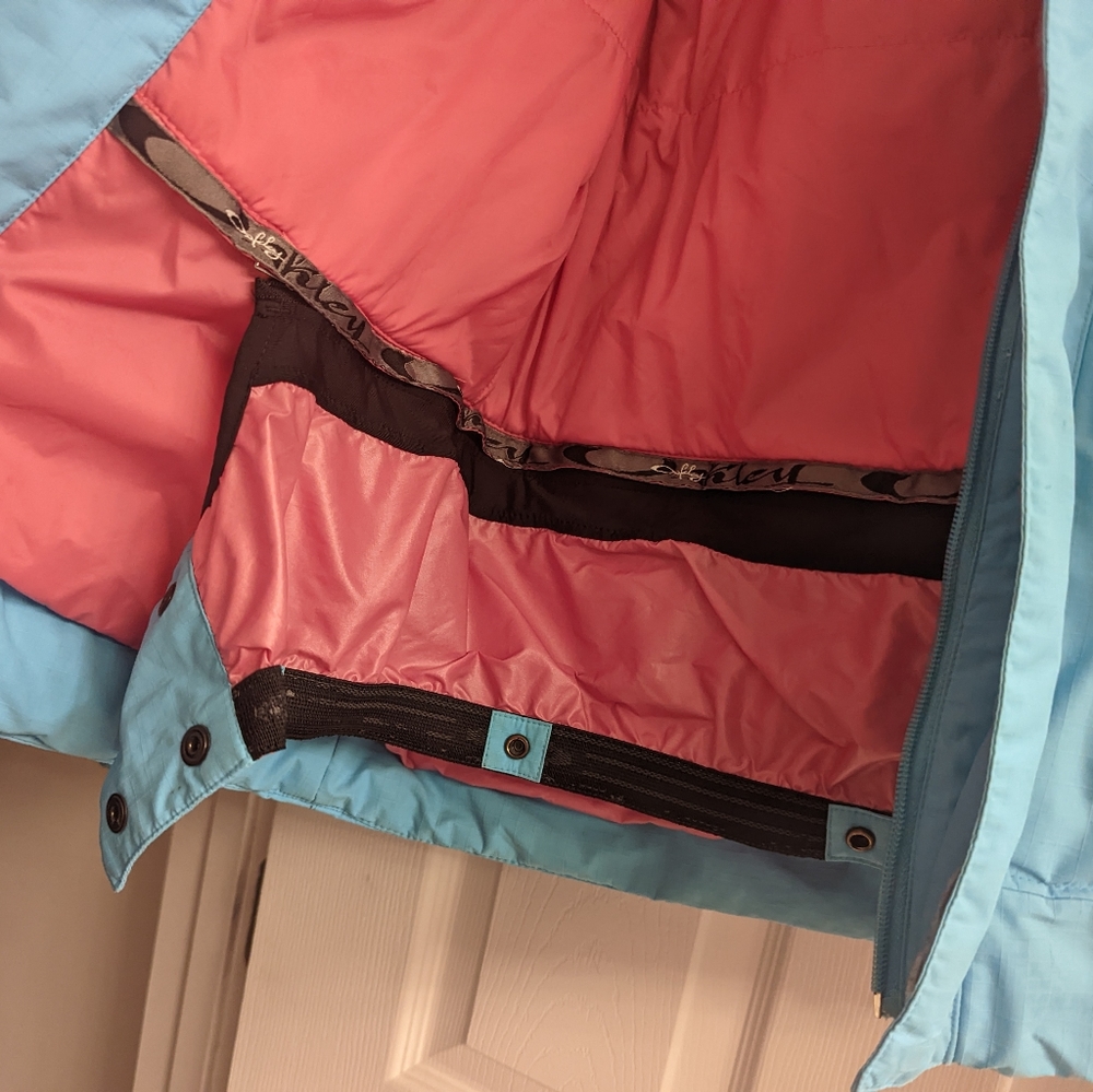 Oakley Baby Blue‎ Snow Jacket - Picture 6 of 11
